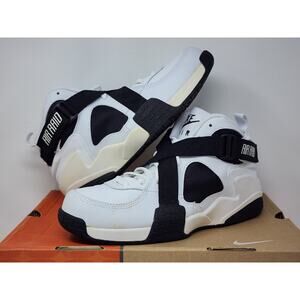 2004 Nike Air Raid WHITE BLACK 306354-101 Size 10.5 WORN